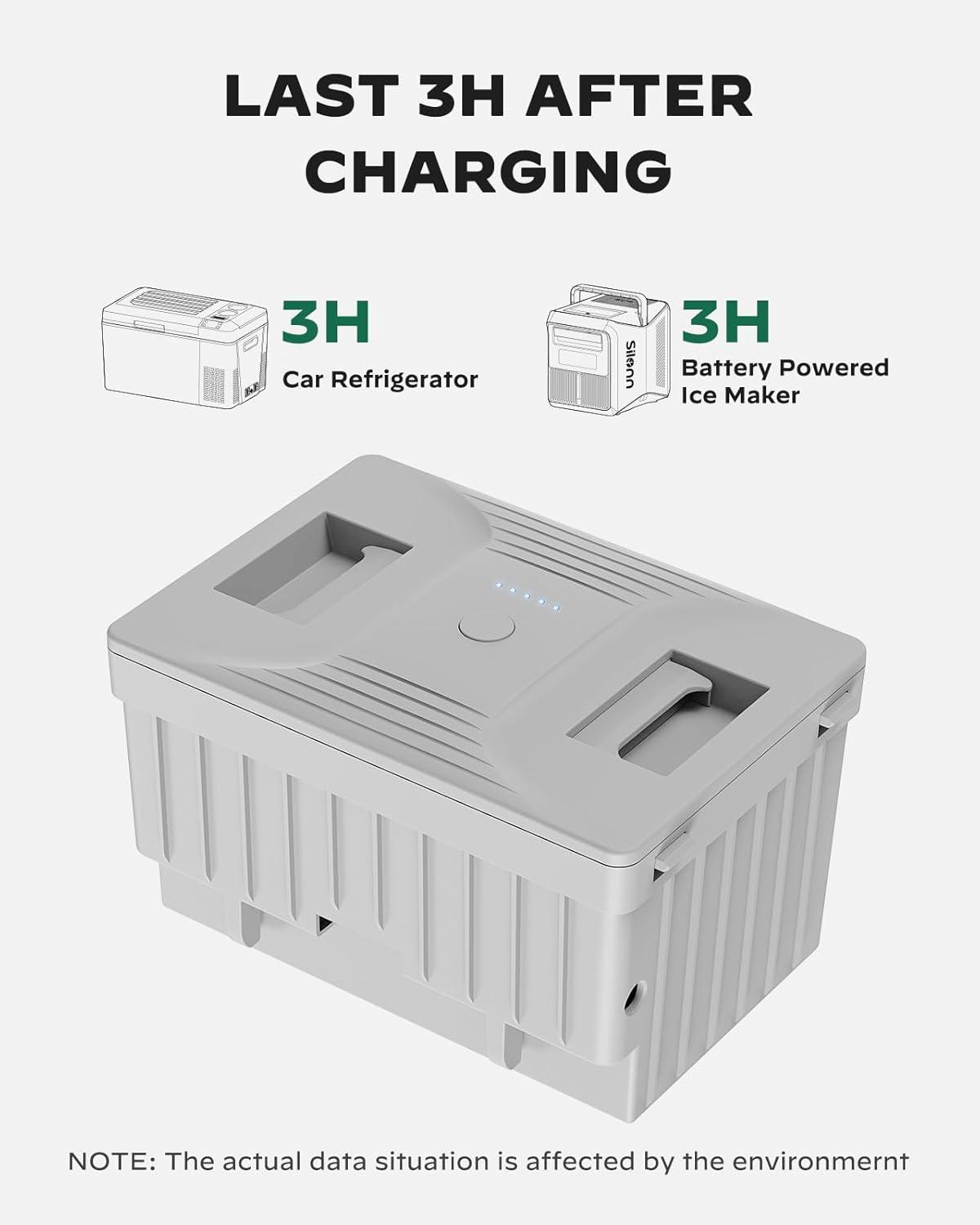 imageNugget Ice Maker Countertop Silonn Chewable Pellet Ice Machine with SelfCleanin Function 33lbs24H Portable Ice Makers for Home Kitchen Officce BlackGrey