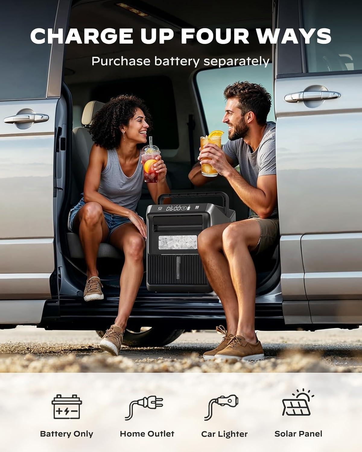 imageNugget Ice Maker Countertop Silonn Chewable Pellet Ice Machine with SelfCleanin Function 33lbs24H Portable Ice Makers for Home Kitchen Officce BlackTarnish