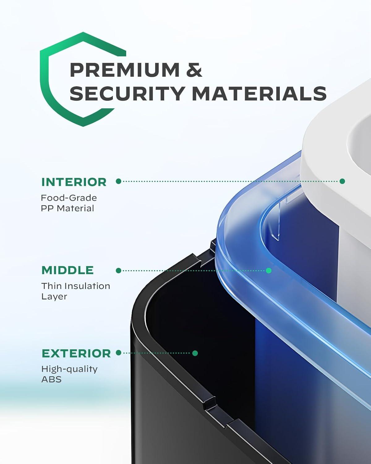 imageSilonn Nugget Ice Maker Countertop Pebble Ice Maker with Soft Chewable Ice OneClick Operation Ice Machine with SelfCleaning 33lbs24H for HomeKitchenOfficeBlack