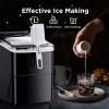 imageSilonn Ice Maker Countertop 9 Cubes Ready in 6 Mins 26lbs in 24Hrs SelfCleaning Ice Machine with Ice Scoop and Basket 2 Sizes of Bullet Ice for Home Kitchen Office Bar PartyBlack01
