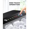 imageSilonn Ice Maker Countertop Portable Ice Machine with Carry Handle Self Cleaning Ice Makers with 18 L Water Tank and Big Ice Basket 9 Cubes in 6 Mins Ideal for Home Kitchen RV