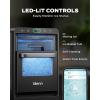 imageSilonn Ice Maker Countertop Portable Ice Machine with Carry Handle SelfCleaning Ice Makers with Basket and Scoop 9 Cubes in 6 Mins 26 lbs per Day Ideal for Home Kitchen Camping RVSmart Controlled