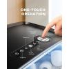 imageSilonn Nugget Ice Maker Countertop Pebble Ice Maker with Soft Chewable Ice OneClick Operation Ice Machine with SelfCleaning 33lbs24H for HomeKitchenOfficeBlack