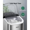 imageSilonn Nugget Ice Maker Countertop Pebble Ice Maker with Soft Chewable Ice OneClick Operation Ice Machine with SelfCleaning 33lbs24H for HomeKitchenOfficeGrey