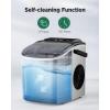 imageSilonn Nugget Ice Maker Countertop Pebble Ice Maker with Soft Chewable Ice OneClick Operation Ice Machine with SelfCleaning 33lbs24H for HomeKitchenOfficeGrey