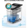 imageSilonn Nugget Ice Maker Countertop Pebble Ice Maker with Soft Chewable Ice OneClick Operation Ice Machine with SelfCleaning 33lbs24H for HomeKitchenOfficeEbony