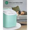 imageSilonn Nugget Ice Maker Countertop  44lbs24h CrushedPebble Ice Machine Front PullOut Water Tank amp Removable Basket Stainless Steel Finish for Home KitchenGreenIM09